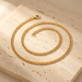 Milano Cuban Chain — 18k Gold-Plated Steel