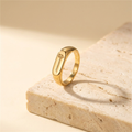 Signet Classique — 18k Gold-Plated Steel